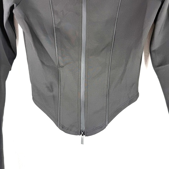 Maniere de voir NEOPRENE DOUBLE Zip top long sleeve black size 4 - Picture 4 of 12